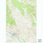 United States Geological Survey Cashmere, WA (1968, 24000-Scale) digital map
