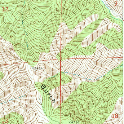 United States Geological Survey Cashmere, WA (1968, 24000-Scale) digital map