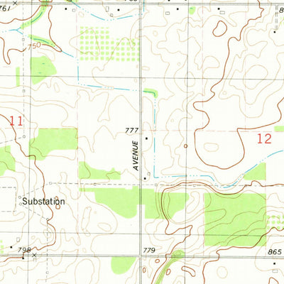 United States Geological Survey Casnovia, MI (1980, 24000-Scale) digital map