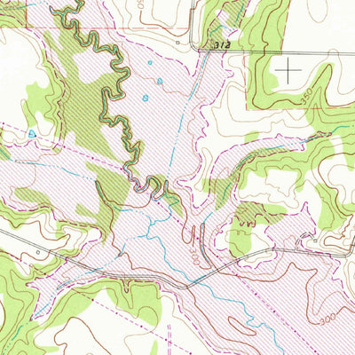 United States Geological Survey Cason, TX (1964, 24000-Scale) digital map