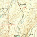 United States Geological Survey Casper, WY (1951, 24000-Scale) digital map