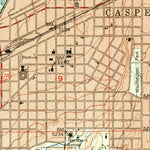 United States Geological Survey Casper, WY (1951, 24000-Scale) digital map