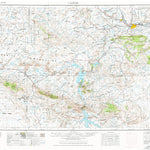 United States Geological Survey Casper, WY (1955, 250000-Scale) digital map