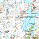 United States Geological Survey Casper, WY (1955, 250000-Scale) digital map
