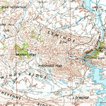 United States Geological Survey Casper, WY (1955, 250000-Scale) digital map