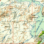 United States Geological Survey Casper, WY (1958, 250000-Scale) digital map