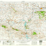 United States Geological Survey Casper, WY (1962, 250000-Scale) digital map
