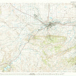 United States Geological Survey Casper, WY (1979, 100000-Scale) digital map