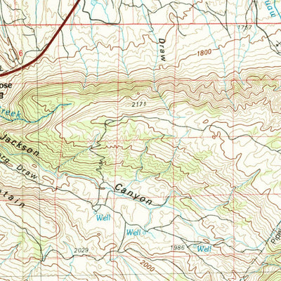United States Geological Survey Casper, WY (1979, 100000-Scale) digital map