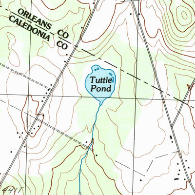 United States Geological Survey Caspian Lake, VT (1986, 24000-Scale) digital map