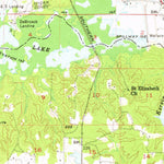 United States Geological Survey Caspiana, LA (1955, 62500-Scale) digital map