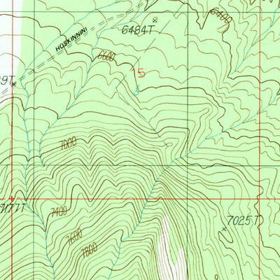 United States Geological Survey Cass Creek Peak, UT (1987, 24000-Scale) digital map
