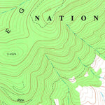 United States Geological Survey Cass, WV (1977, 24000-Scale) digital map