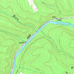 United States Geological Survey Cass, WV (1977, 24000-Scale) digital map
