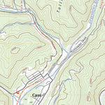 United States Geological Survey Cass, WV (2023, 24000-Scale) digital map
