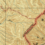 United States Geological Survey Cass, WV-VA (1924, 62500-Scale) digital map