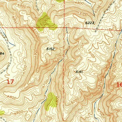 United States Geological Survey Cassa, WY (1952, 24000-Scale) digital map