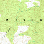 United States Geological Survey Cassadore Spring, AZ (1966, 24000-Scale) digital map