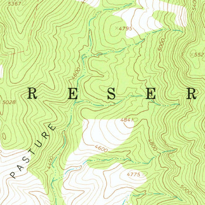 United States Geological Survey Cassadore Spring, AZ (1966, 24000-Scale) digital map