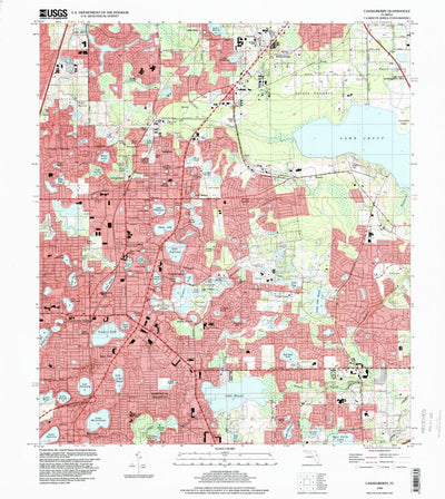 United States Geological Survey Casselberry, FL (1994, 24000-Scale) digital map