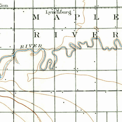 United States Geological Survey Casselton, ND (1895, 125000-Scale) digital map