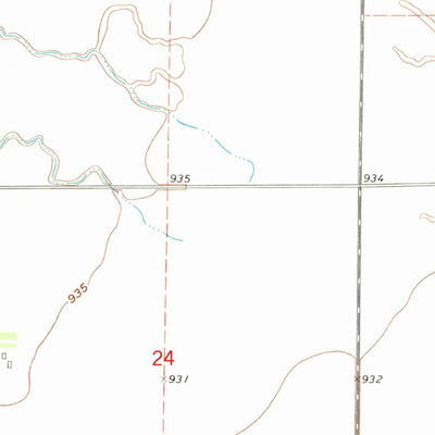 United States Geological Survey Casselton, ND (1961, 24000-Scale) digital map