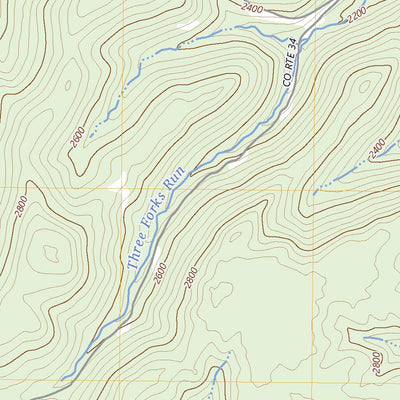 United States Geological Survey Cassity, WV (2023, 24000-Scale) digital map