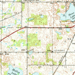 United States Geological Survey Cassopolis, MI-IN (1945, 62500-Scale) digital map