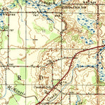 United States Geological Survey Cassopolis, MI-IN (1947, 62500-Scale) digital map