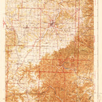 United States Geological Survey Cassville, MO (1944, 62500-Scale) digital map
