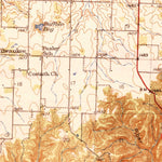 United States Geological Survey Cassville, MO (1944, 62500-Scale) digital map