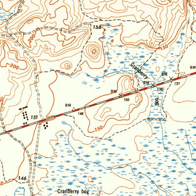 United States Geological Survey Cassville, NJ (1948, 24000-Scale) digital map