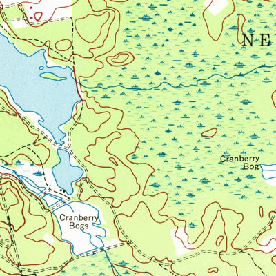 United States Geological Survey Cassville, NJ (1957, 24000-Scale) digital map