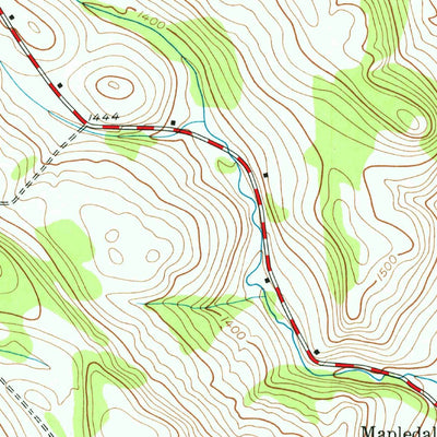 United States Geological Survey Cassville, NY (1943, 24000-Scale) digital map