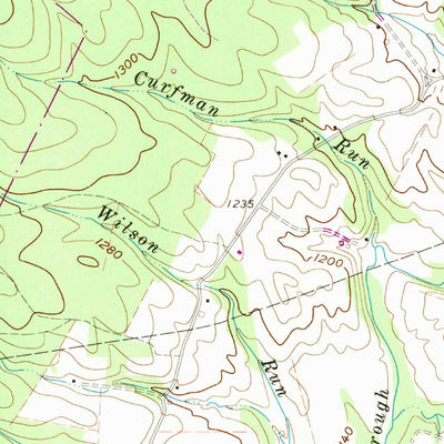 United States Geological Survey Cassville, PA (1963, 24000-Scale) digital map