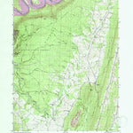 United States Geological Survey Cassville, PA (1994, 24000-Scale) digital map