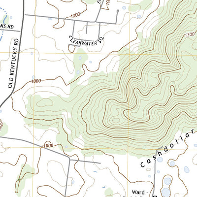 United States Geological Survey Cassville, TN (2022, 24000-Scale) digital map