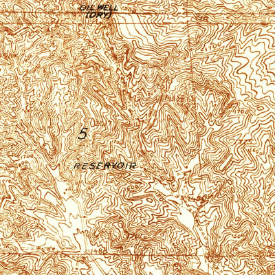 United States Geological Survey Castaic, CA (1931, 24000-Scale) digital map