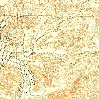 United States Geological Survey Castaic, CA (1940, 24000-Scale) digital map