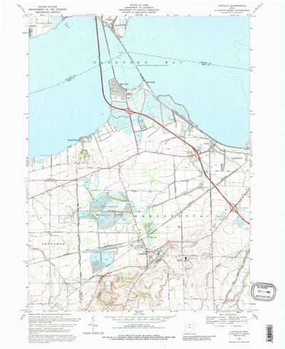 United States Geological Survey Castalia, OH (1969, 24000-Scale) digital map
