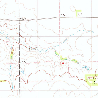 United States Geological Survey Castalia, SD (1979, 24000-Scale) digital map