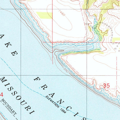 United States Geological Survey Castalia, SD (1979, 24000-Scale) digital map