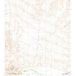 United States Geological Survey Castaneda Hills SW, AZ (1990, 24000-Scale) digital map