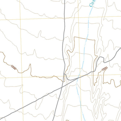 United States Geological Survey Castaneda Hills SW, AZ (2021, 24000-Scale) digital map