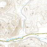 United States Geological Survey Castaneda Hills SW, AZ (2021, 24000-Scale) digital map