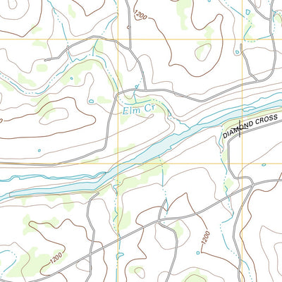 United States Geological Survey Castell, TX (2012, 24000-Scale) digital map