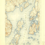 United States Geological Survey Castine, ME (1904, 62500-Scale) digital map