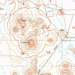 United States Geological Survey Castle Butte, CA (1956, 62500-Scale) digital map