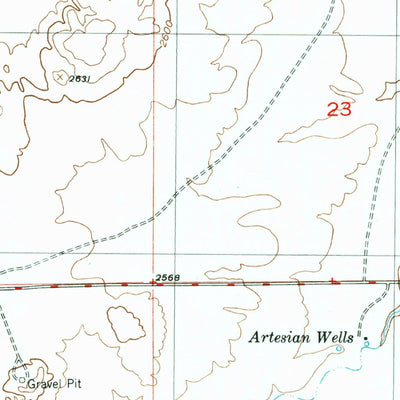 United States Geological Survey Castle Butte, ID (1948, 24000-Scale) digital map