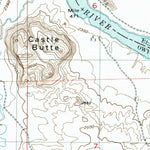 United States Geological Survey Castle Butte, ID (1948, 24000-Scale) digital map